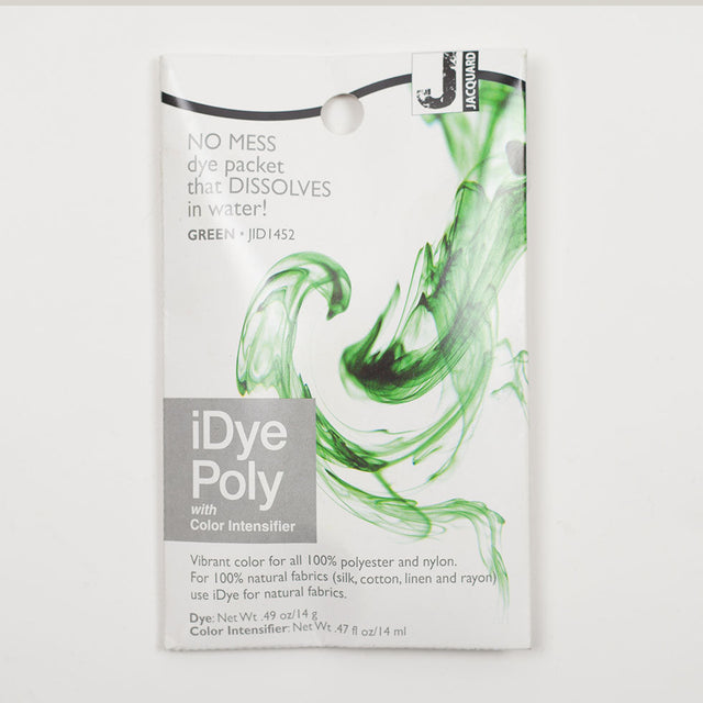Jacquard iDye Poly Synthetic Fabric Dye - 452 Green