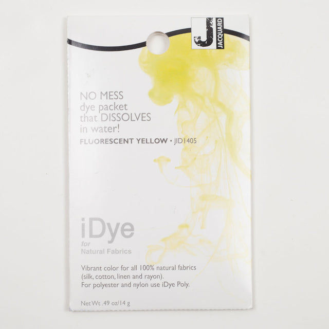 Jacquard iDye for Natural Fabrics - 405 Fluorescent Yellow