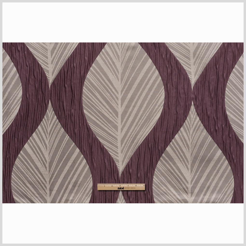 Elderberry Bold Leaves Polyester