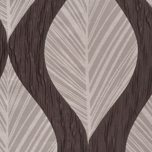 Bark Bold Leaves Polyester