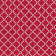 Paprika Geometric Trellis Polyester