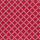 Paprika Geometric Trellis Polyester
