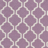 Heather Geometric Trellis Polyester