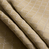 Apple Geometric Trellis Polyester