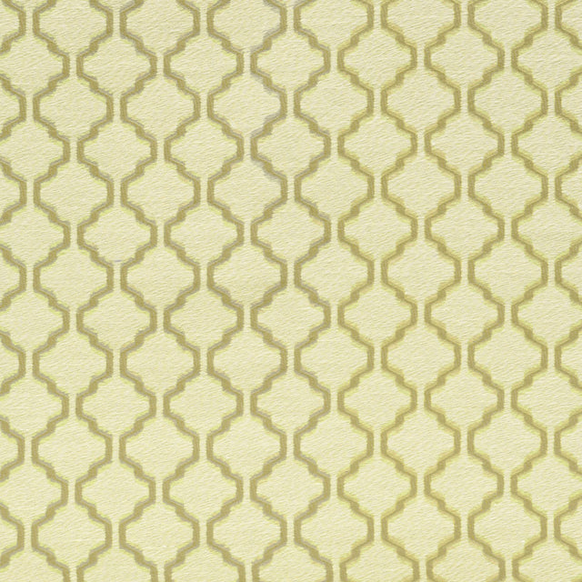 Apple Geometric Trellis Polyester