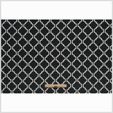 Porcini Geometric Trellis Polyester