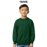 Gildan® Heavy Blend Crewneck Youth Long Sleeve Sweatshirt
