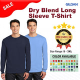 Gildan® Dry Blend Crewneck Long Sleeve T-Shirt