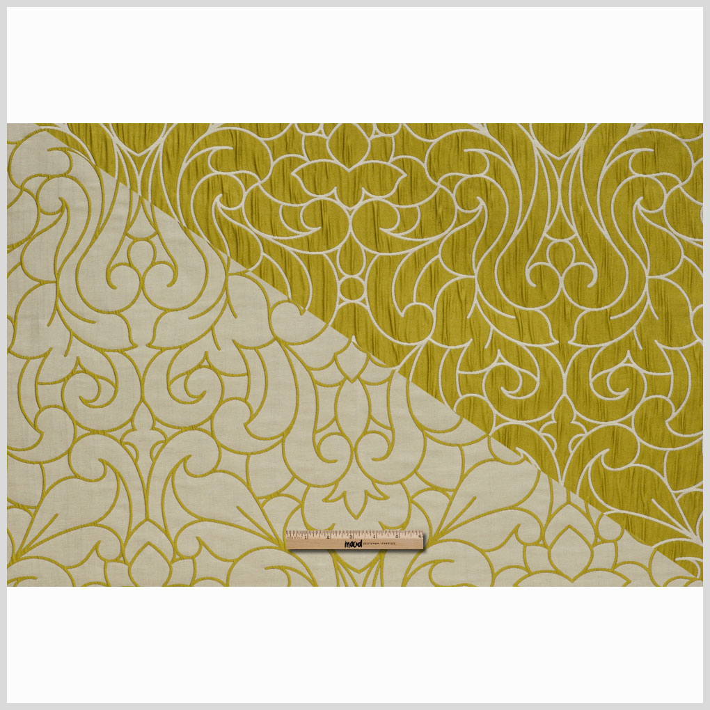 Wasabi Floral Two-Sided Polyester