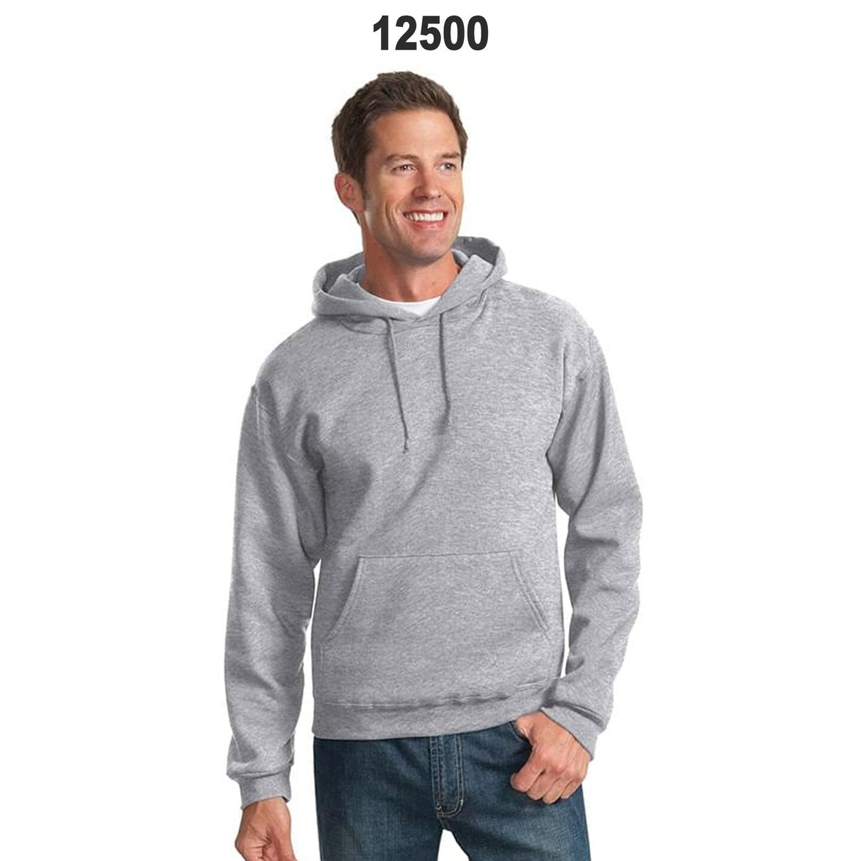 Gildan® DryBlend Crewneck Long Sleeve Hooded Sweatshirt
