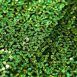 Sequin Showcase Razzle Nylon Spandex Fabric - Assorted Colors, Holographic Round Sequins, 54/56" Width (1 Yard)
