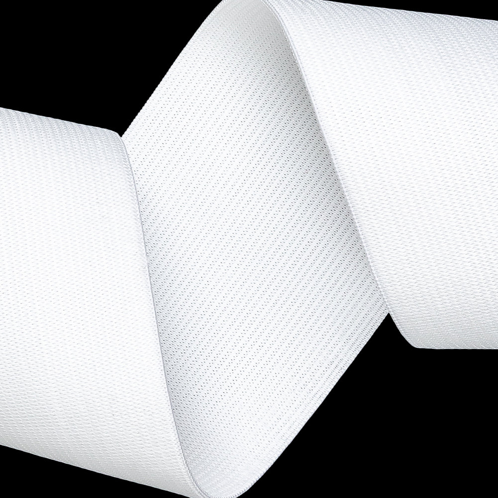 3" White Elastic