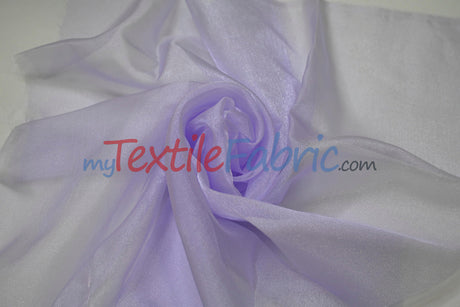 Crystal Organza Nylon Fabric - Sheer Sparkling, 45" Width (1 Yard)
