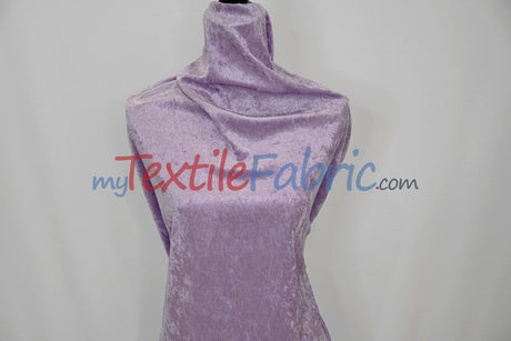 Panne Velvet Polyester Fabric - Crush Panne Velour, Solid, 58/60" Width (1 Yard)