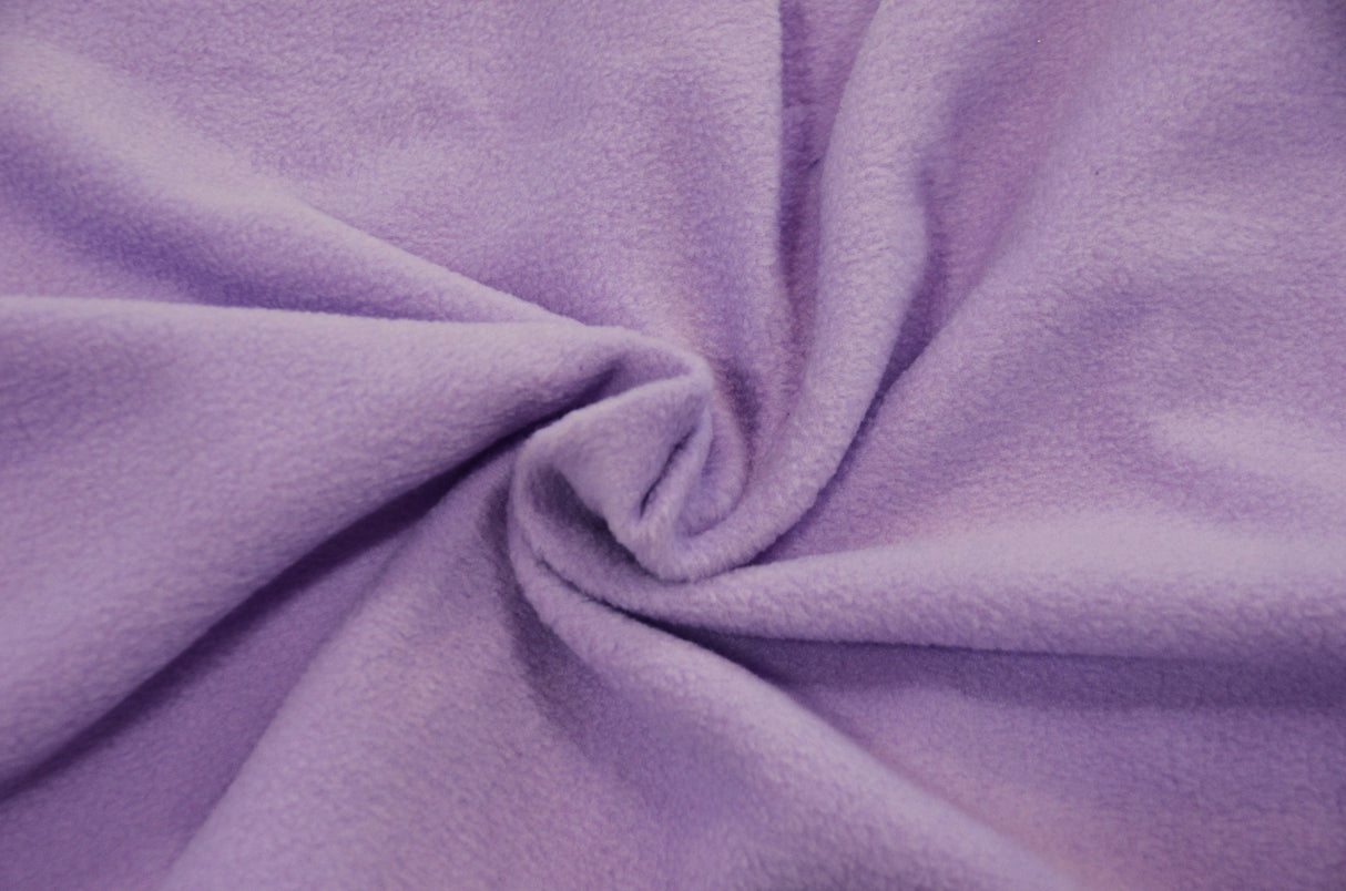 Polar Fleece Polyester Fabric - Anti Pill, Solid, 58/60" Width (1 Yard)