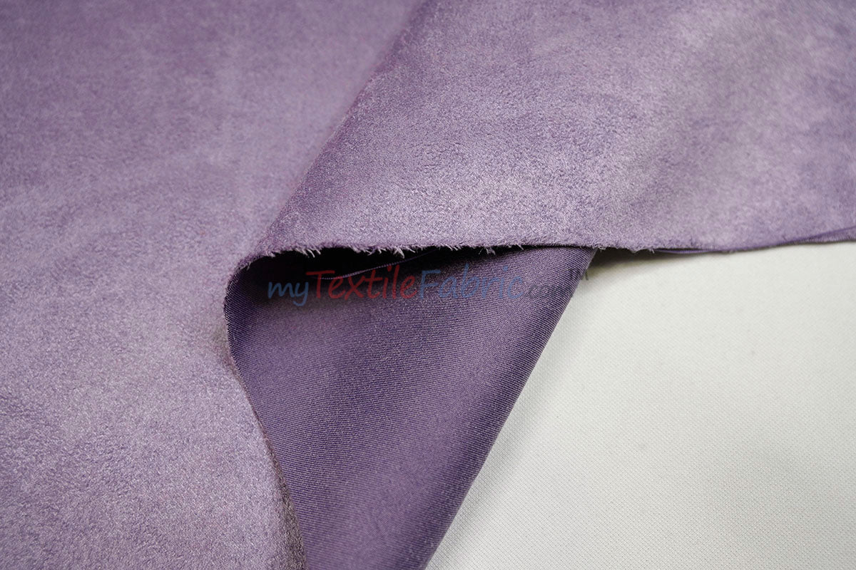 Microsuede Faux Suede Fabric - 40 Colors, 60" Width (Continuous Yards)