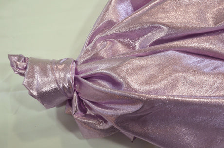 Tissue Lame Nylon Metallic Fabric - Solid Sheen, 44/45" Width (1 Yard)