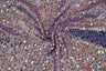Glitz Sequins Taffeta Polyester Fabric - Raindrop Sequins, 54" Wide (1 Yard)