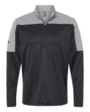 Adidas Men's Ultimate365 Lightweight Colorblocked Quarter-Zip Pullover