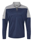 Adidas Men's Ultimate365 Lightweight Colorblocked Quarter-Zip Pullover