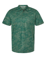 Adidas Men's All Over Camo Print Polo