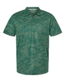 Adidas Men's All Over Camo Print Polo