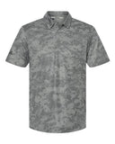 Adidas Men's All Over Camo Print Polo
