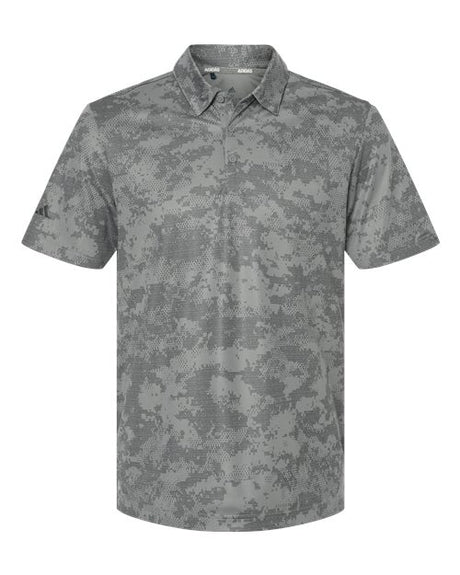 Adidas Men's All Over Camo Print Polo