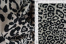 Animal Print Stretch Knit Fabric Stone
