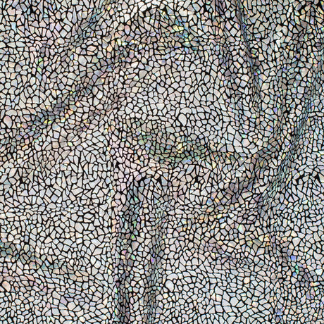 Nylon Spandex Holographic Snake Fabric 60"