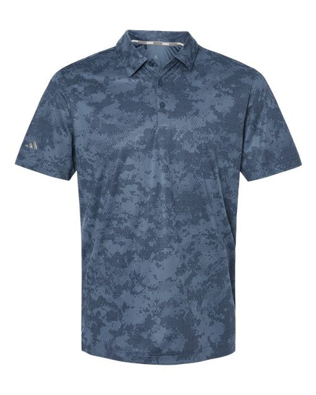 Adidas Men's All Over Camo Print Polo