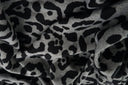1 yarda de tela de punto French Terry con estampado animal de jaguar, guepardo y leopardo 58/60" de ancho