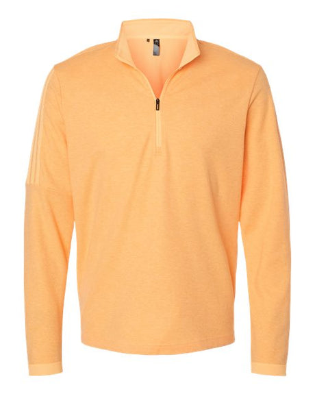 Adidas Men's 3-Stripes Quarter-Zip Sweater Pullover