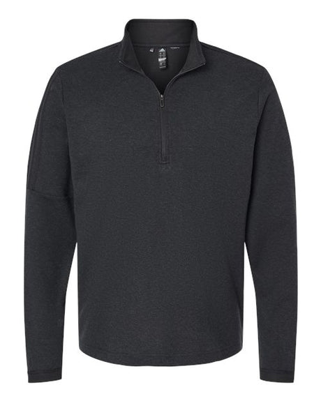 Adidas Men's 3-Stripes Quarter-Zip Sweater Pullover