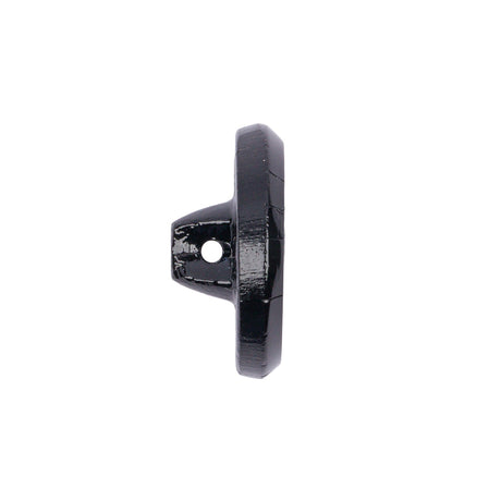 Black Glass Button - 36L/23mm