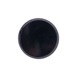 Black Glass Button - 36L/23mm