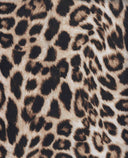 1 yarda de tela de punto French Terry con estampado animal, 58/60'' de ancho, mezcla de poliéster, rayón y spandex