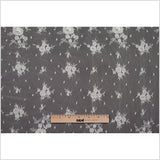 Whisper White Floral Beaded Lace