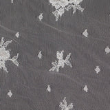 Whisper White Floral Beaded Lace