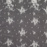 Whisper White Floral Beaded Lace