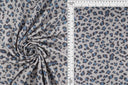 Tela de punto French Terry con estampado animal 1 yarda suave elástica acogedora 58/60" de ancho