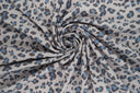1 yarda de tela de punto French Terry con estampado animal 58/60" de ancho