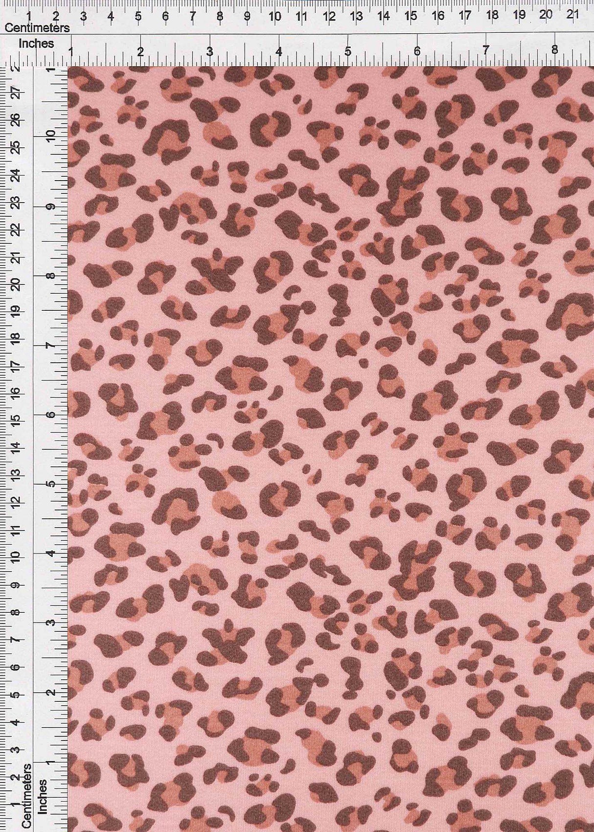 Animal Print Stretch Knit Fabric