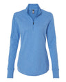 adidas Women's 3-Stripes Quarter-Zip Sweater Pullover