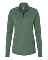 adidas Women's 3-Stripes Quarter-Zip Sweater Pullover