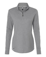 adidas Women's 3-Stripes Quarter-Zip Sweater Pullover