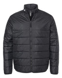 Adidas Men's 3-Stripes Puffer Full-Zip Jacket