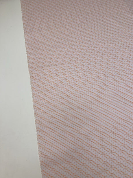 Printed White Cotton Twill