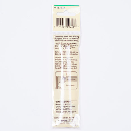 Clover Serrated Edge Tracing Wheel