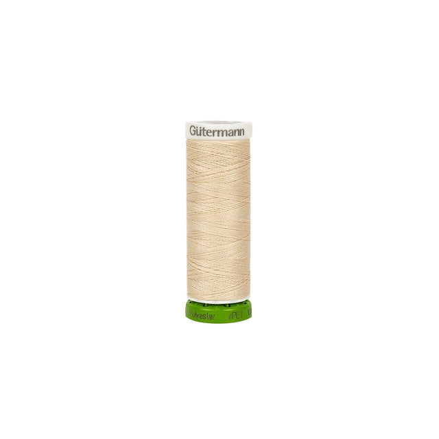 Gutermann Recycled Polyester Thread 100m - 169 Bone